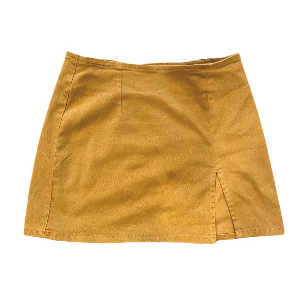BDG Darren notched pelmet mini skirt size small